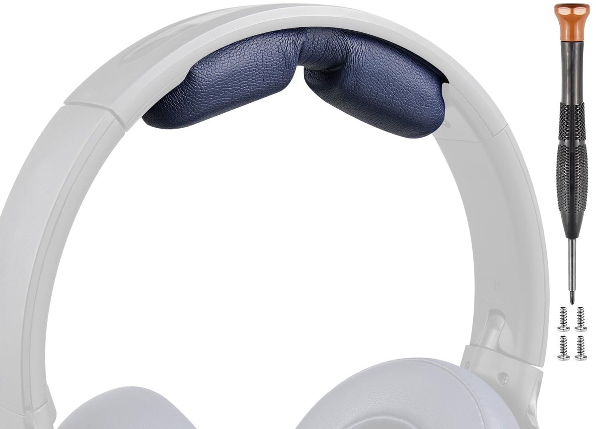 Dailygoods - SOULWIT hoofdbandhoes voor Skullcandy Hesh 3/ANC/Evo hoofdtelefoon, headband vervangend hoofdbandkussentje voor reparatie