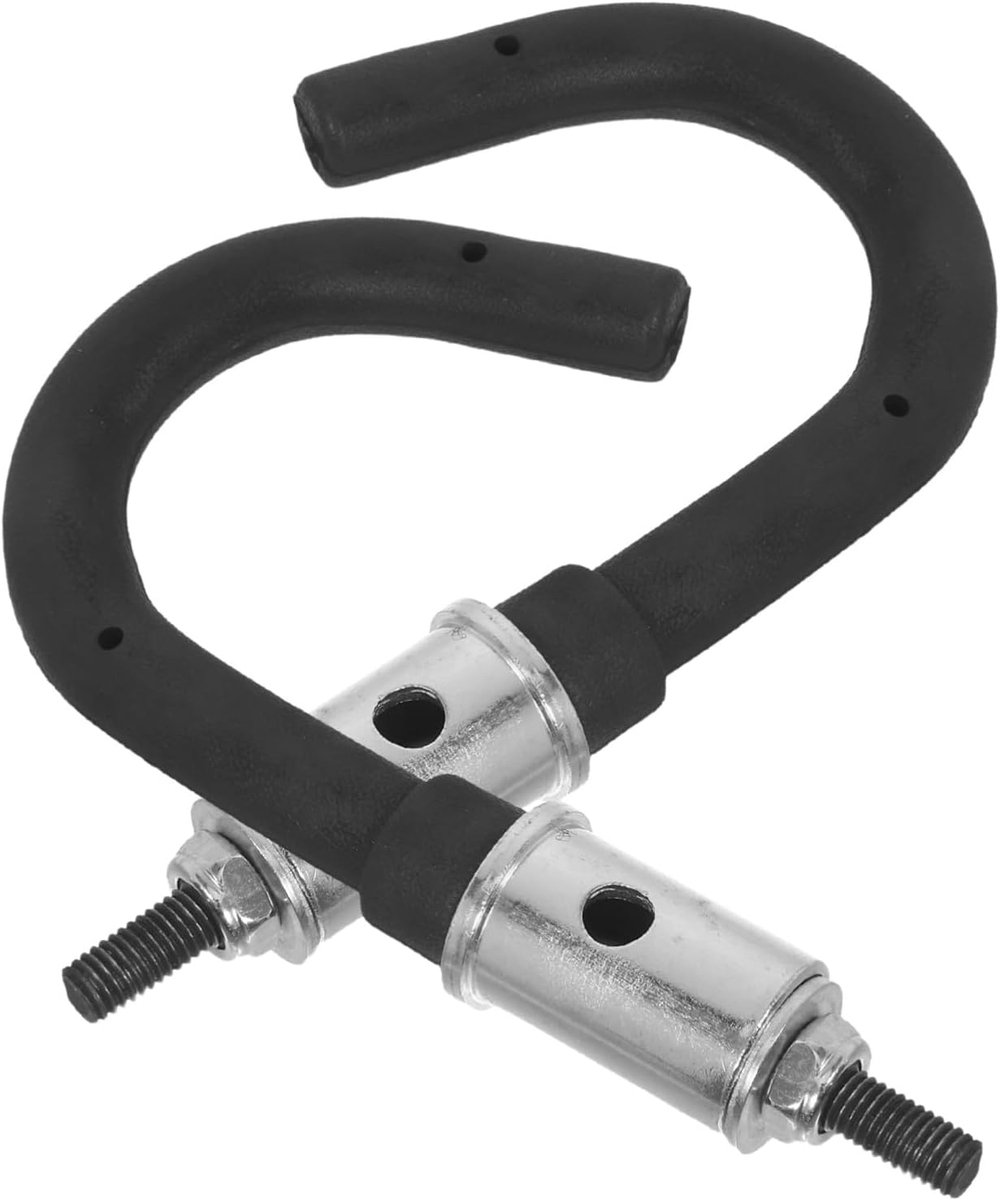 Ladder Haken - Stevige Ophangers - Veilig Opbergen - Verstelbare Stabilisator - 18x11.5x2.8cm - Zwart
