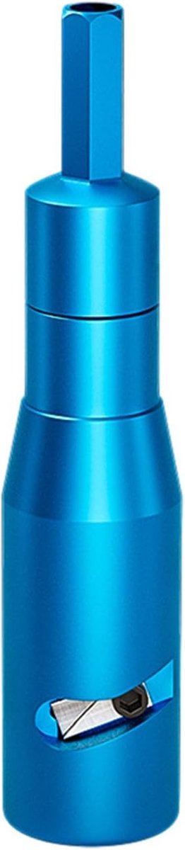 Striptang Draadstripper - Multifunctioneel Gereedschap - Draad Strippen - Robuuste Aluminium Constructie - Compact Formaat - Blauw