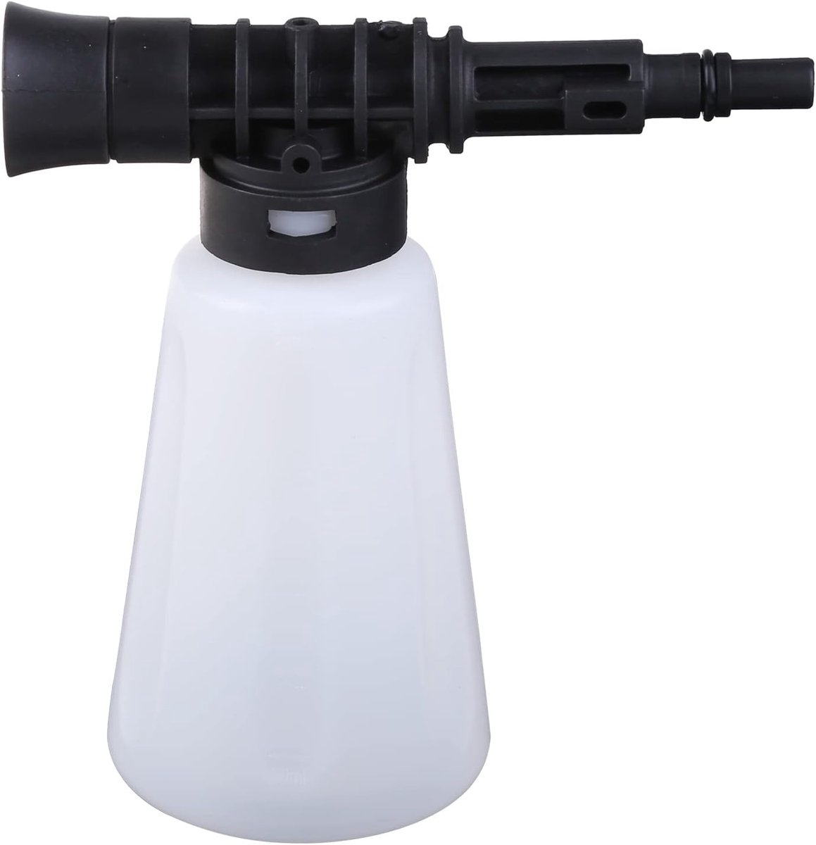 Schuim Nozzle - Zeep Schuim Generator - Auto Wassen - Verstelbare Nozzle - 025 L Fles - Transparant