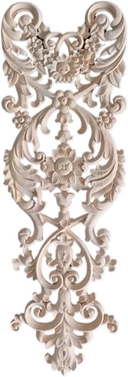 Houten wandlamp decoratie - Gesneden stickers - Meubels verfraaien - Klassieke stijl creër