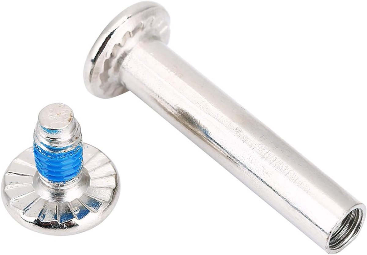 Vervangingsschroeven voor inline skates, voor wielen en rem, interne lengte 36 mm, duurzaam en stevig