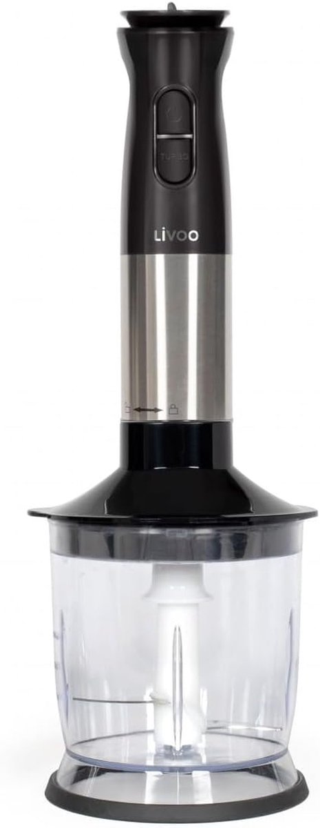 Staafmixer Set - Handmixer Blender - Keukenbereidingen - Ergonomische Handgreep - 700 ml - Zwart — afbeelding 5