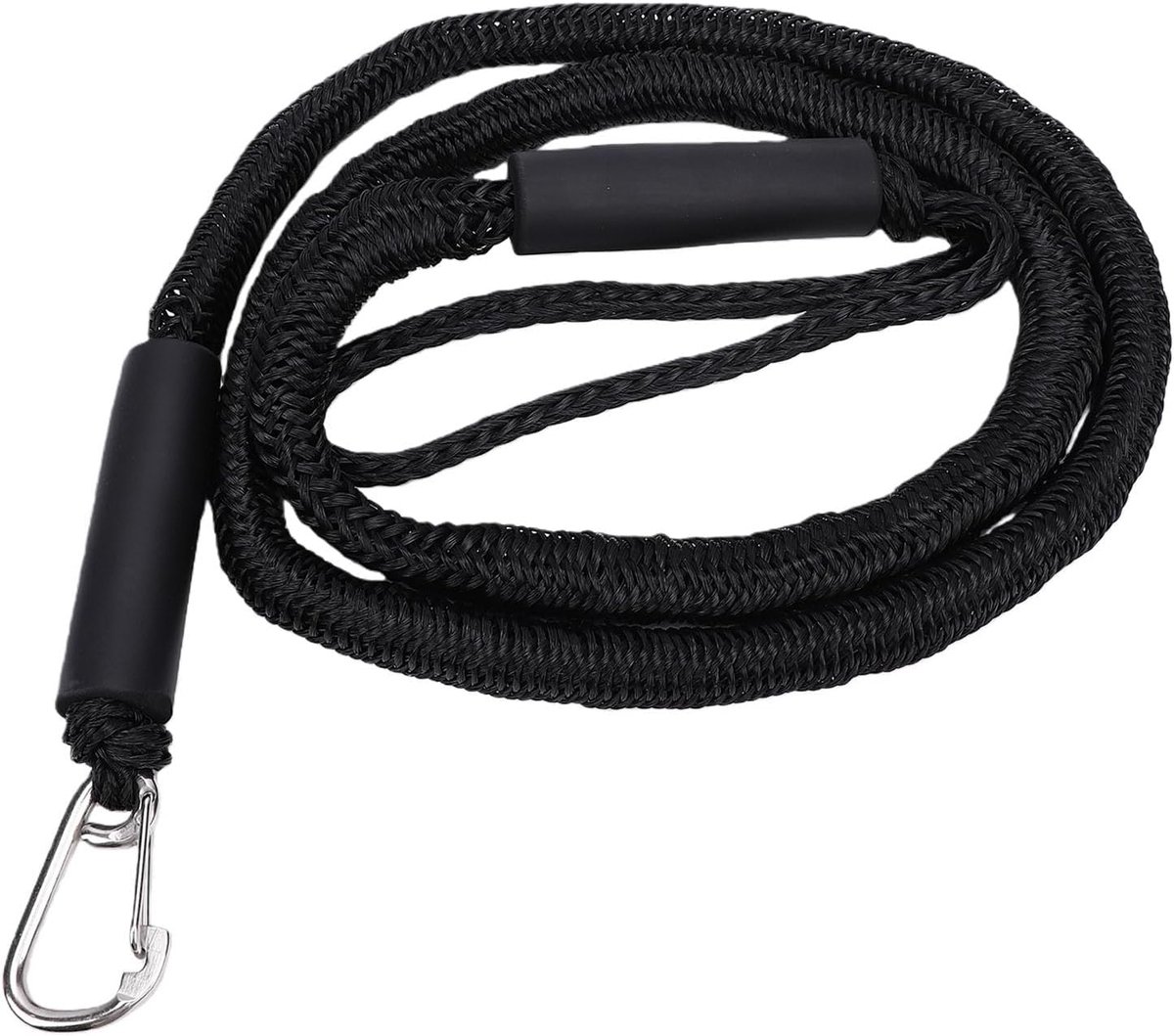 Bootdoklijn met Haken - Meertouw Jacht - Veilig Afmeren - Weerbestendig Polyethyleen - 7-14 FT - Blauw