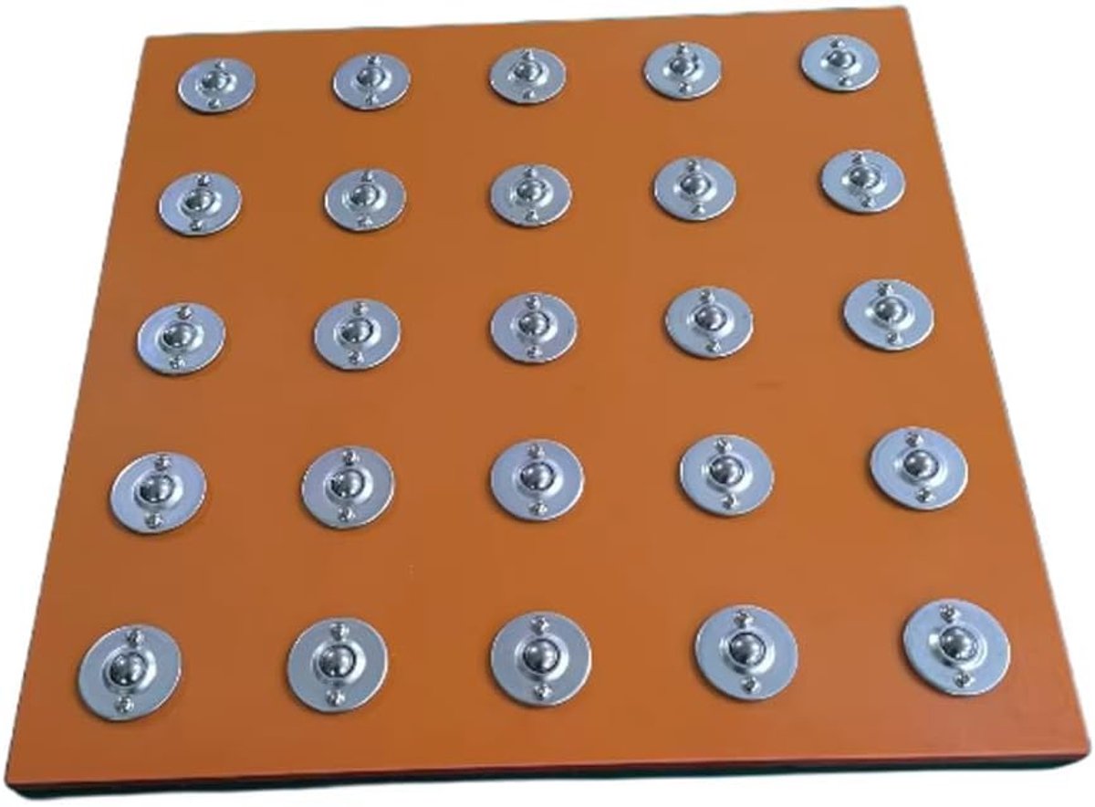 Verplaatsbare Lastafel - Mobiele Werktafel - Precisie Laswerk - Universele Wielen - 400x400 mm - Zwart