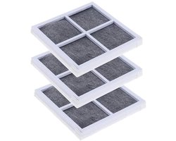 Dailygoods - 3-delig Vervangend Luchtfilter voor Koelkast LG LT120F