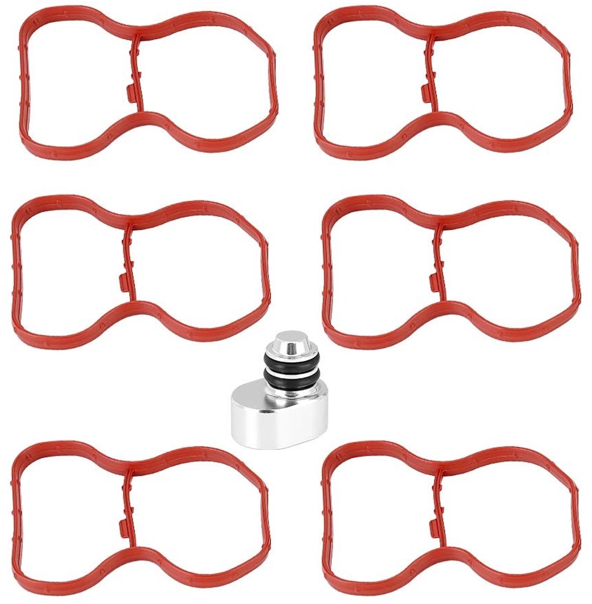 Dailygoods- Swirl Plug Kit - Swirl Flap Flaps Plug Verwijder Kit - Hoogwaardig Rubbermateriaal - Duurzaam - Corrosiebestendig - Professioneel Ontwerp - Klepplug