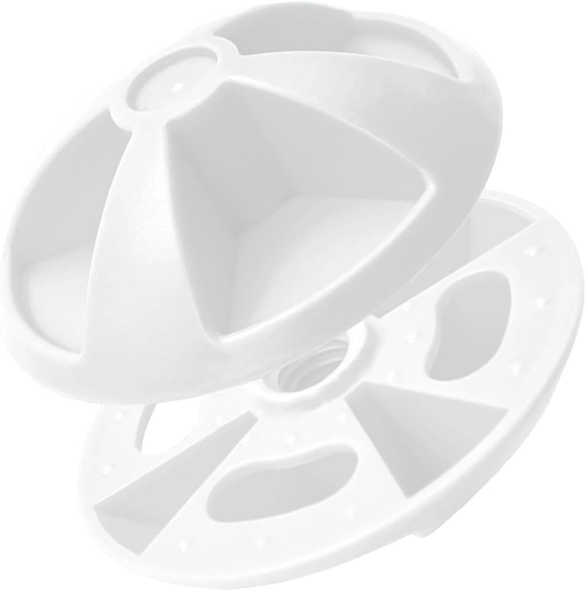 Beddengoed processor - Was organizer - Beddengoed wassen - Voorkomt verdraaien - 4.4 x 7 cm - Wit