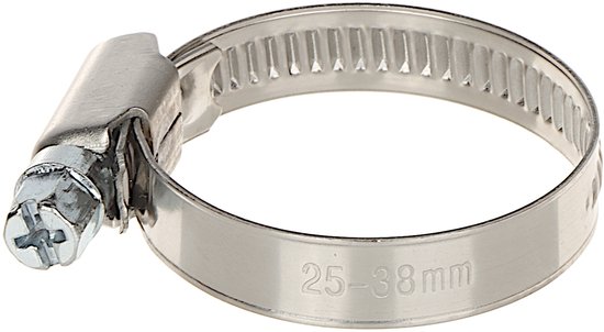 Topex - Slangklem - 25-38 mm - W2 - Gegalvaniseerd Staal van Topex — afbeelding 2