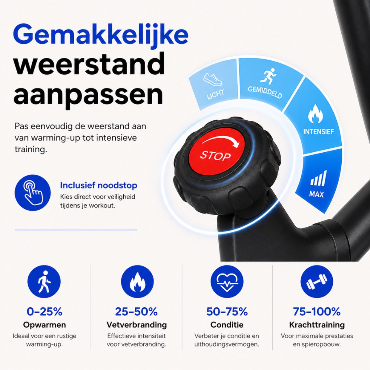 Sportfloww Hometrainer - Fitness Fiets thumbnail 3