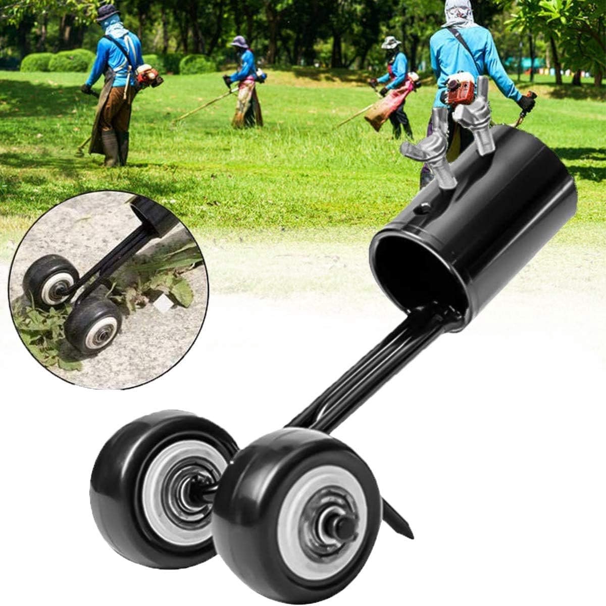 2-in-1 Rolling Weeder,Onkruid Snatcher Grasmaaier Tuin Onkruid Razors Grasmaaier met Wielen voor Tuin (??)