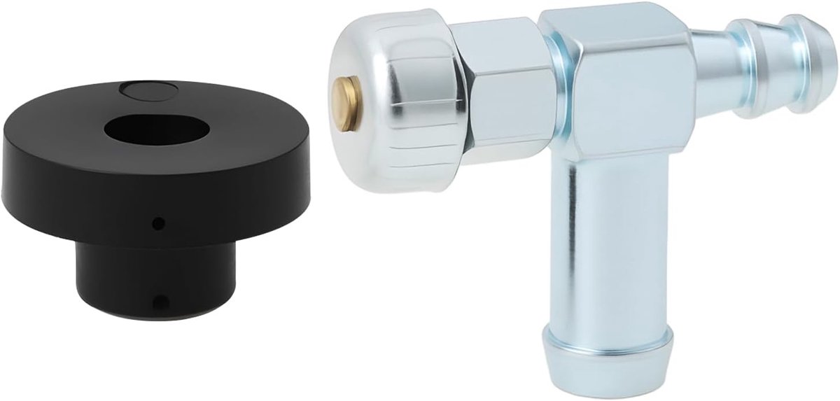 2 Stks Brandstoftank Rubber Bus Afsluitventiel Set 104048 104047 Compatibel met Toro Compatibel met Wiel Paard