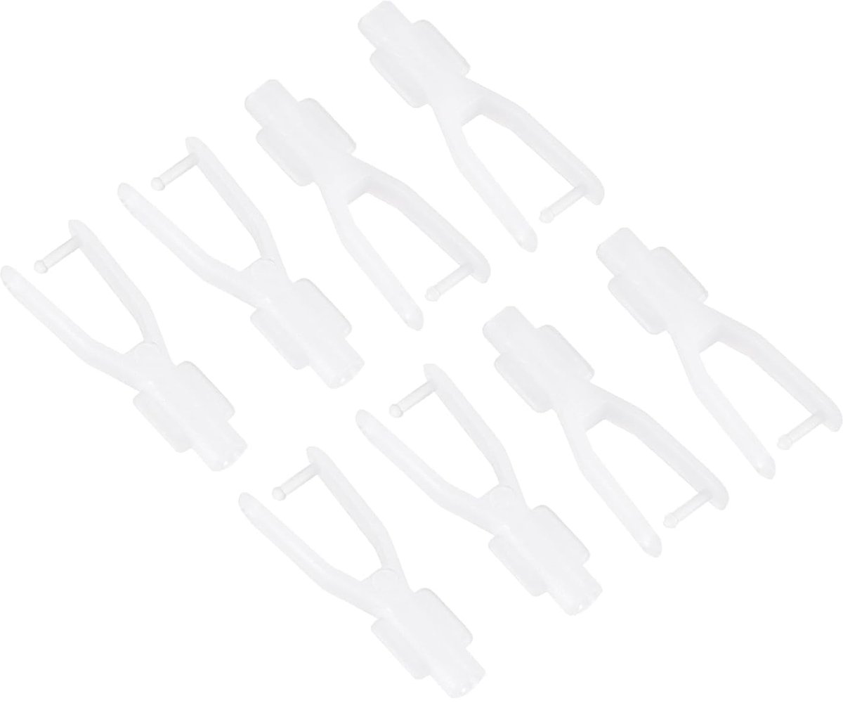 8 stuks nylon Clevis 2 x 27 mm bevestigingsschommelingen voor RC-vliegtuig auto helikopter model reserveonderdelen