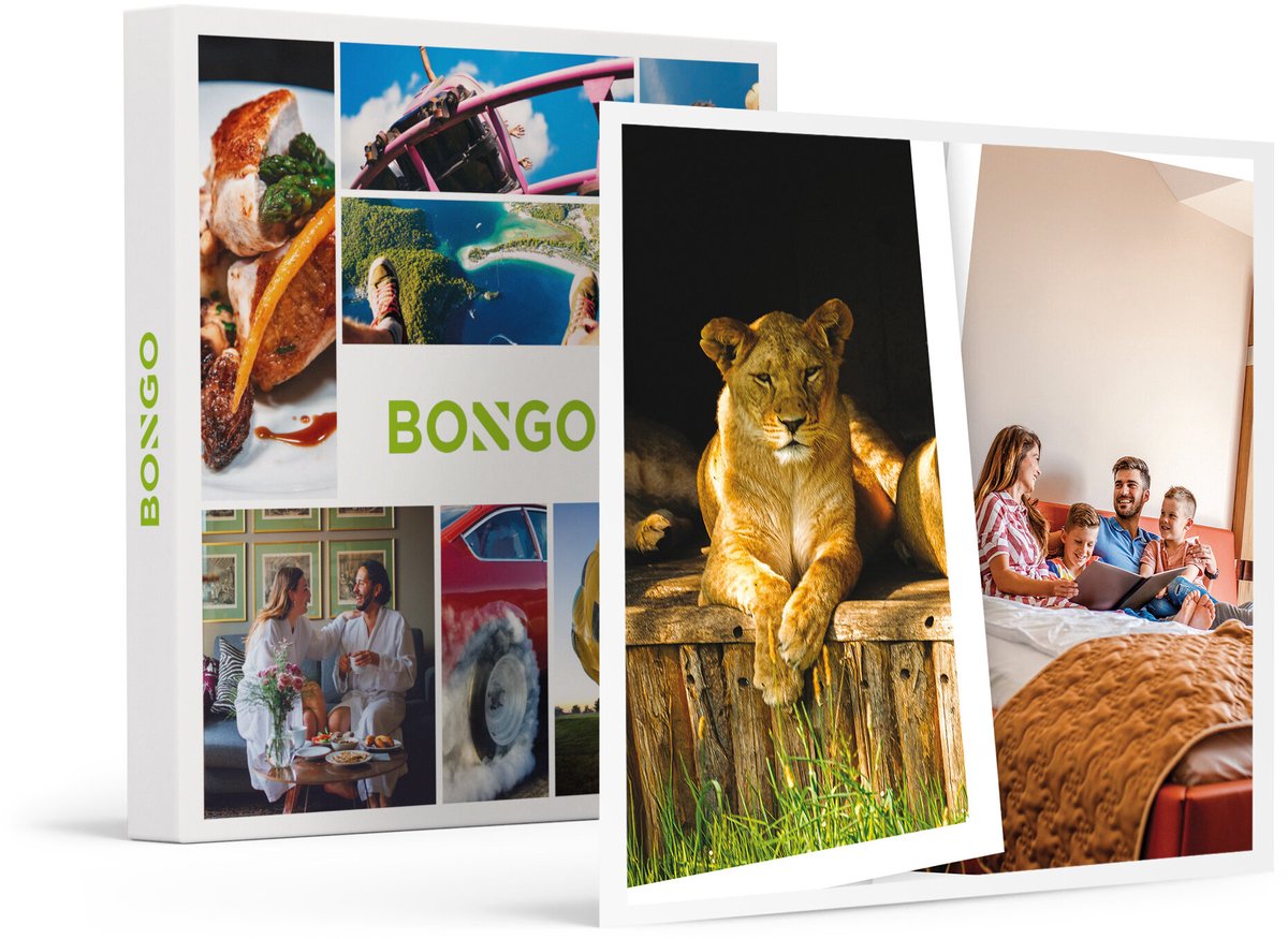 Bongo Bon -Entreetickets Voor 2 Volwassenen En 2 Kinderen 2026 Tot Bellewaerde Park En Verblijf In De Buurt Van Het Park- Cadeaukaart