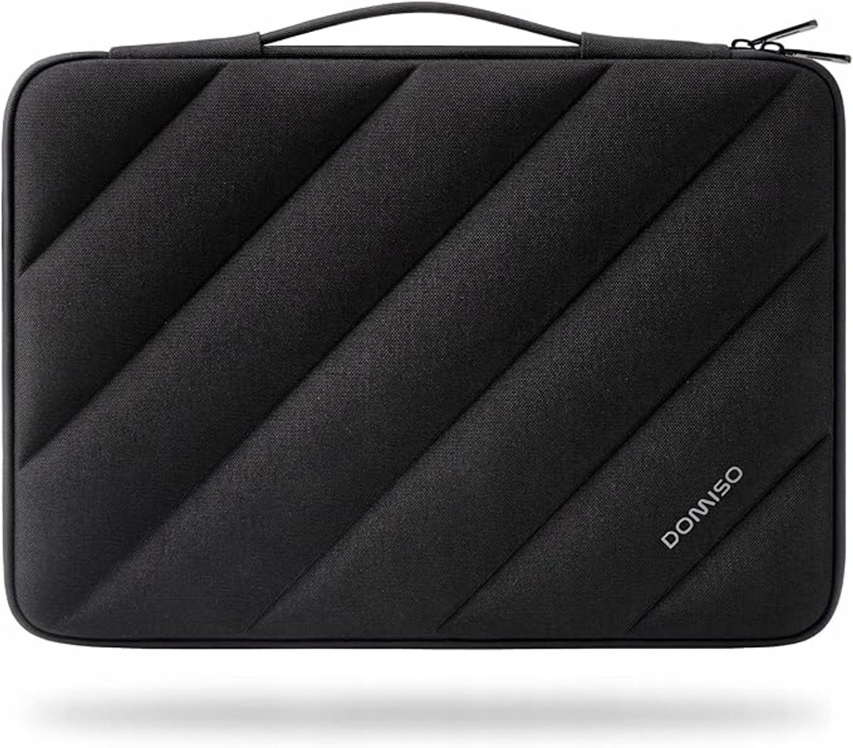 Domiso AA74 Laptophoes 15.6" Zwart met Handvat