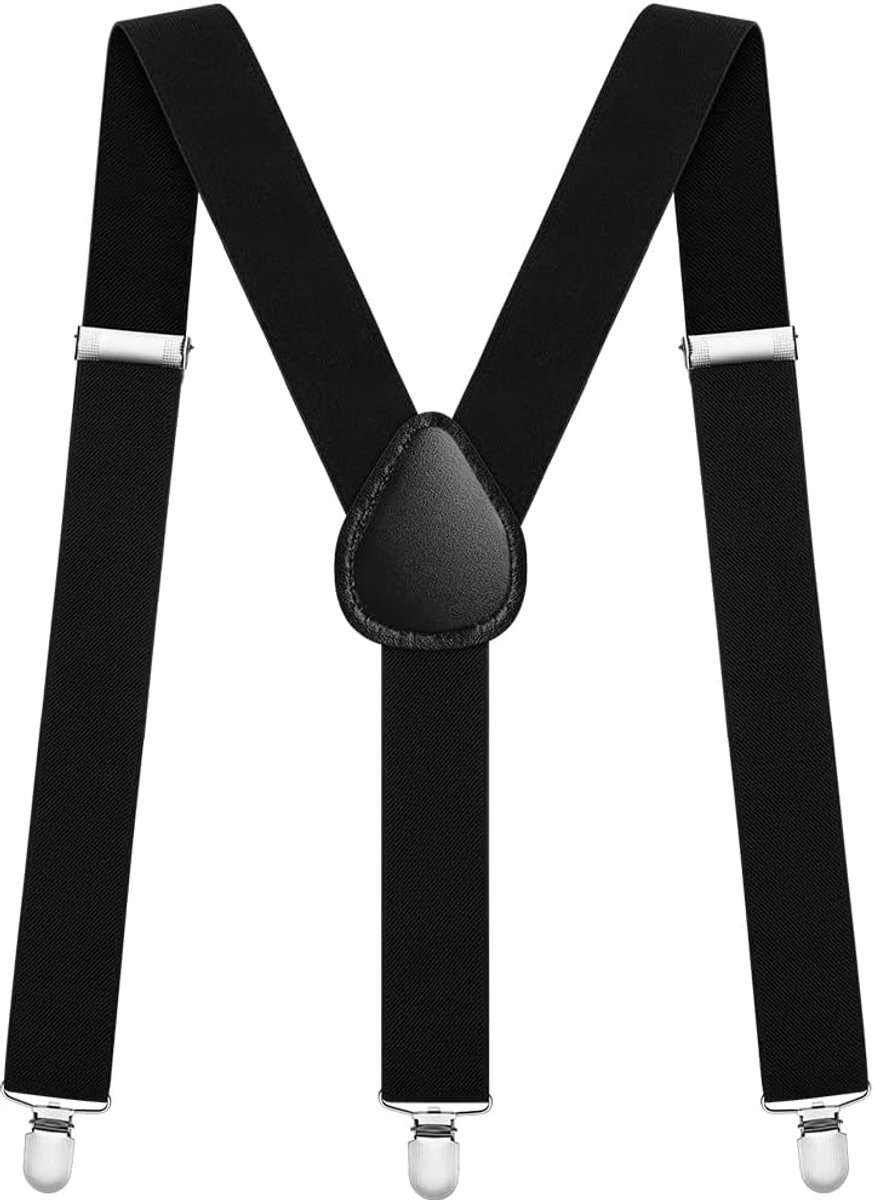 Suspender Y-vormig - Verstelbaar elastisch - Sterke metalen clips - Ideaal voor formele kleding - SnelShoppen