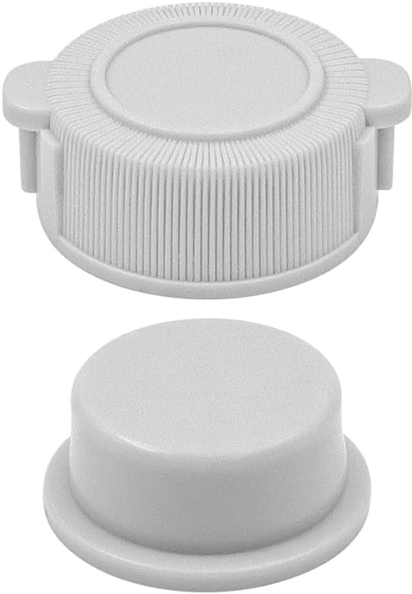 Drainconnector afdekking zwembad klep - PVC materiaal - lekdicht - eenvoudig te installeren - SnelShoppen