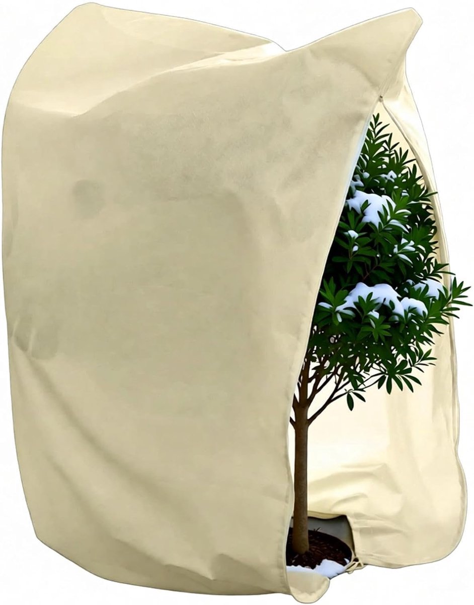 Planthoezen voor winter - Beschermend fleece - Voor buitenplanten - Ideaal tegen vorst - ShopVlot