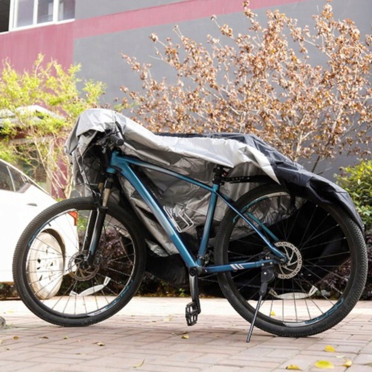 Waterdichte fiets- en scootercaravanschoenen 210x110x70 cm