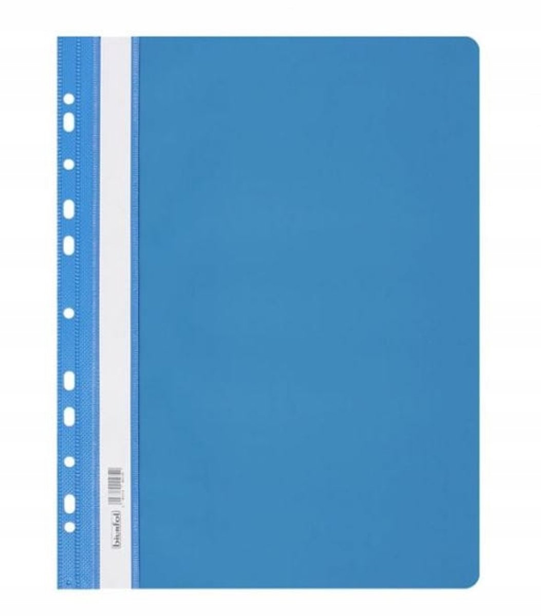 Biurfol Hard Plastic A4 Ringkaart - Blauw