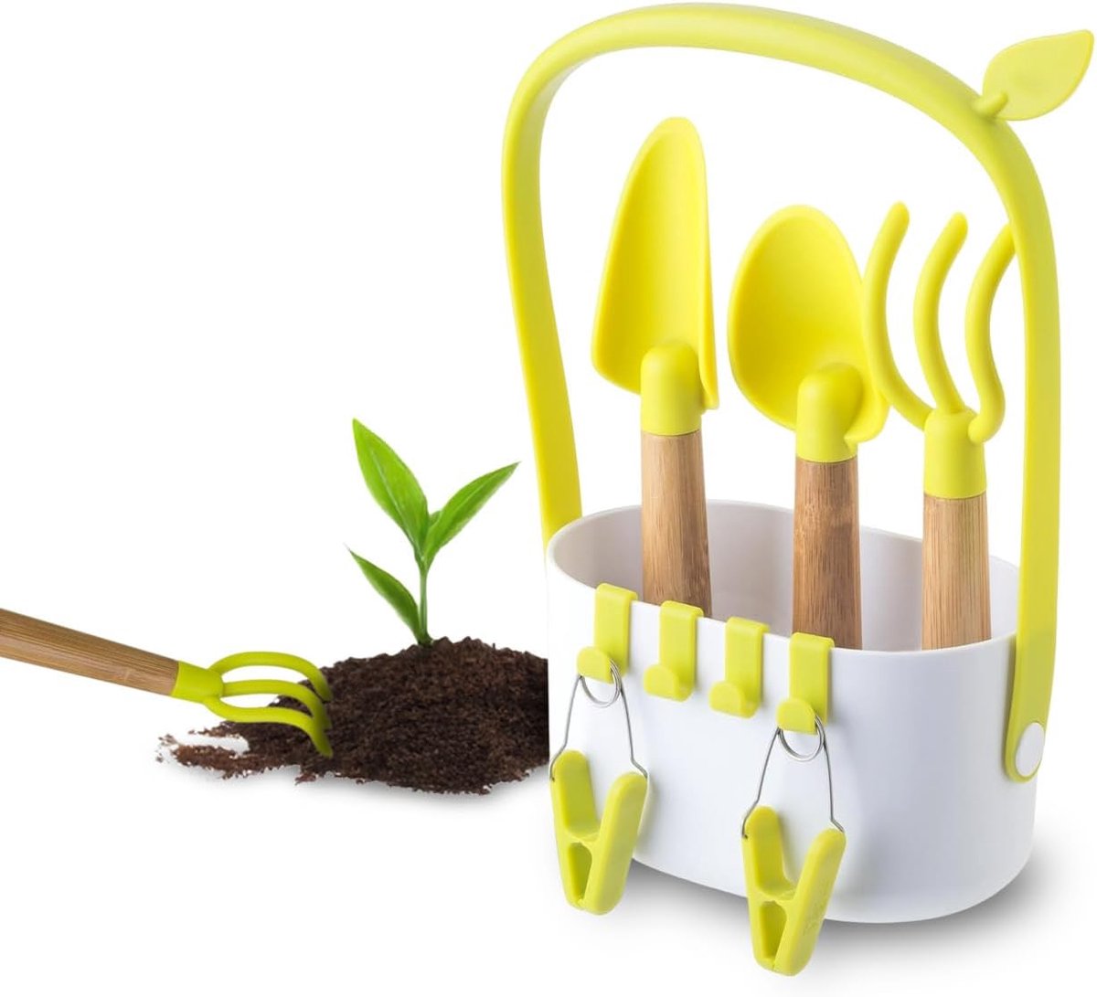 Tu gereedschap set 3-delig - robuust materiaal - ergonomische handgrepen - ideaal voor balkon en tuin - ShopVlot