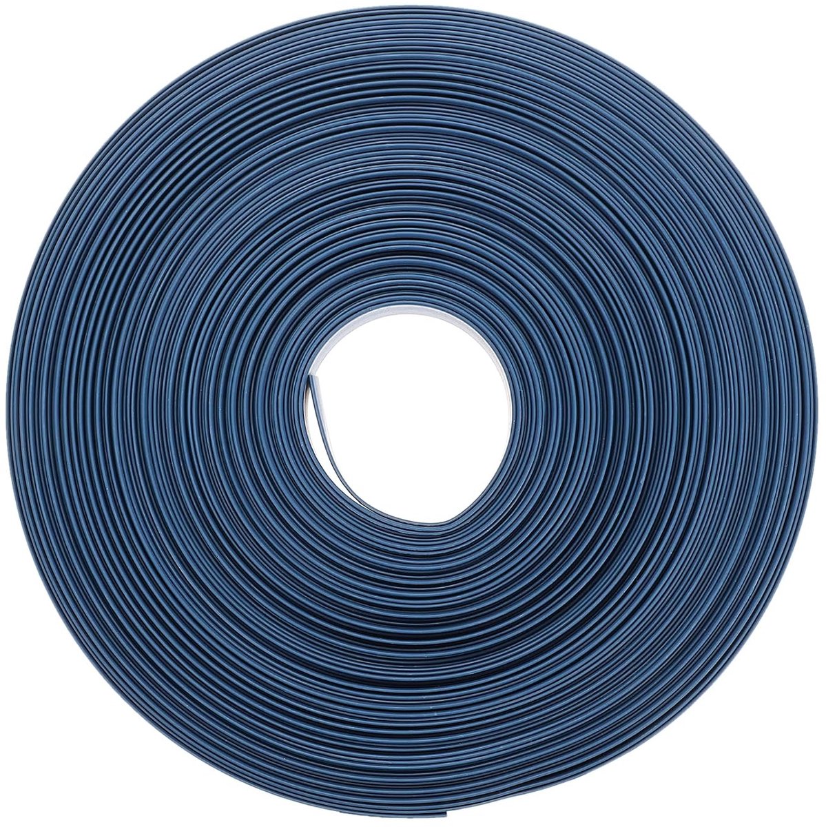 Krimpkous, 20 m lengte, 10 mm diameter, 2:1, krimpverhouding, isolatieslang, waterdichte krimpkous, blauw, kabelbeschermslang voor isolatie, markering, reparaties
