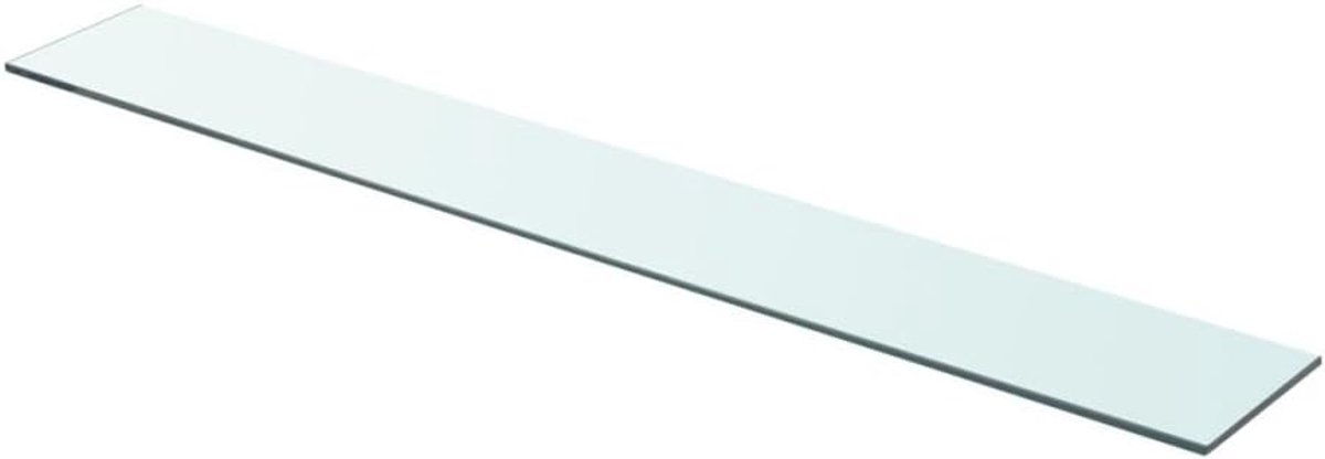 Yorten Glazen vloer, glazen plank, glasplaat, glasplaat, inlegplank, glasplaat, max. draagvermogen 15 kg, 8 mm, transparant (90 x 12 cm)