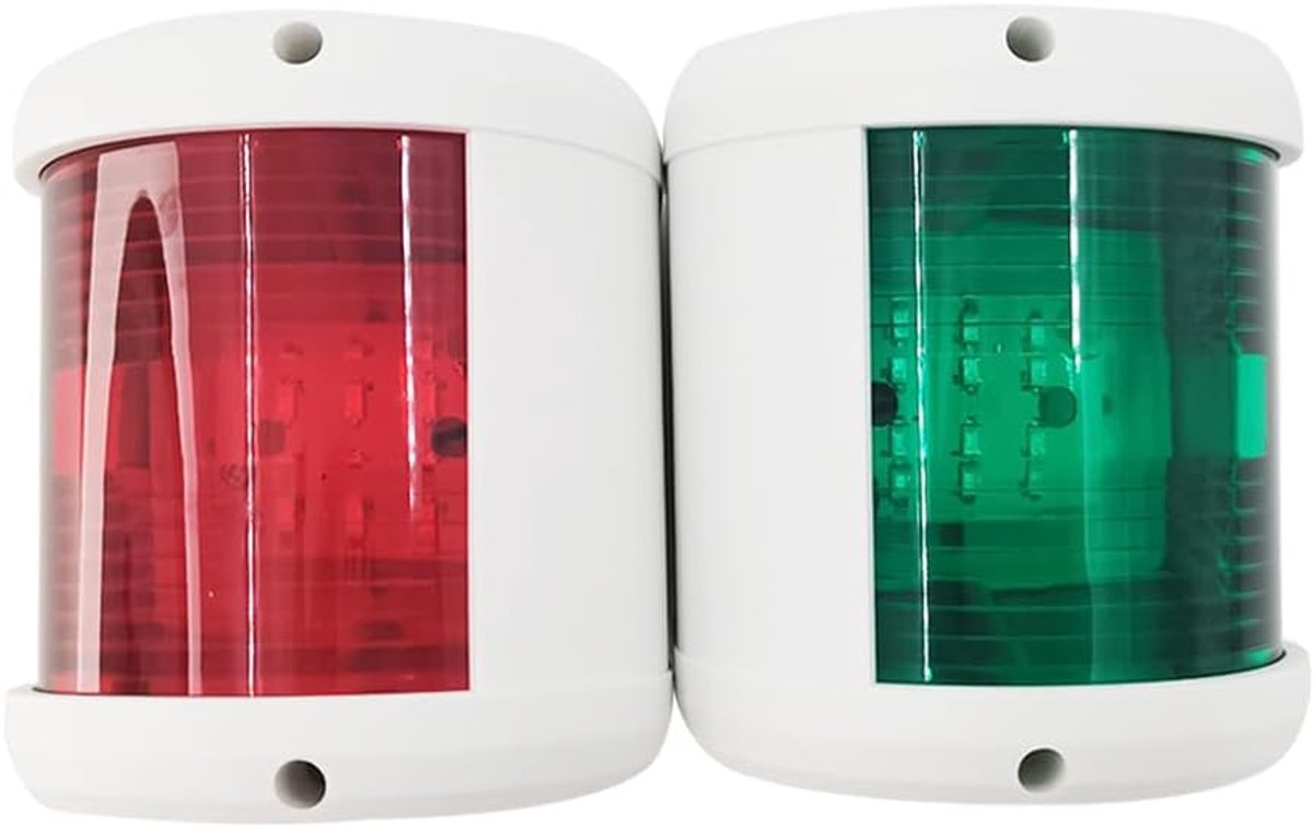 Rood Groen Navigatie Lichten Voor Boten 12V-24V Verzending Positie Lichten Marine Anker Licht IP66 Waterdicht Signaal Led Nav Lichten 112.5 ° voor Marine Boot Jacht