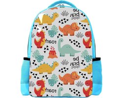 Dinosaurus Rugzak - Boekentas Jongens - School en Reizen - Eenzijdig Bedrukt Patroon - 266x20x42cm - Groen