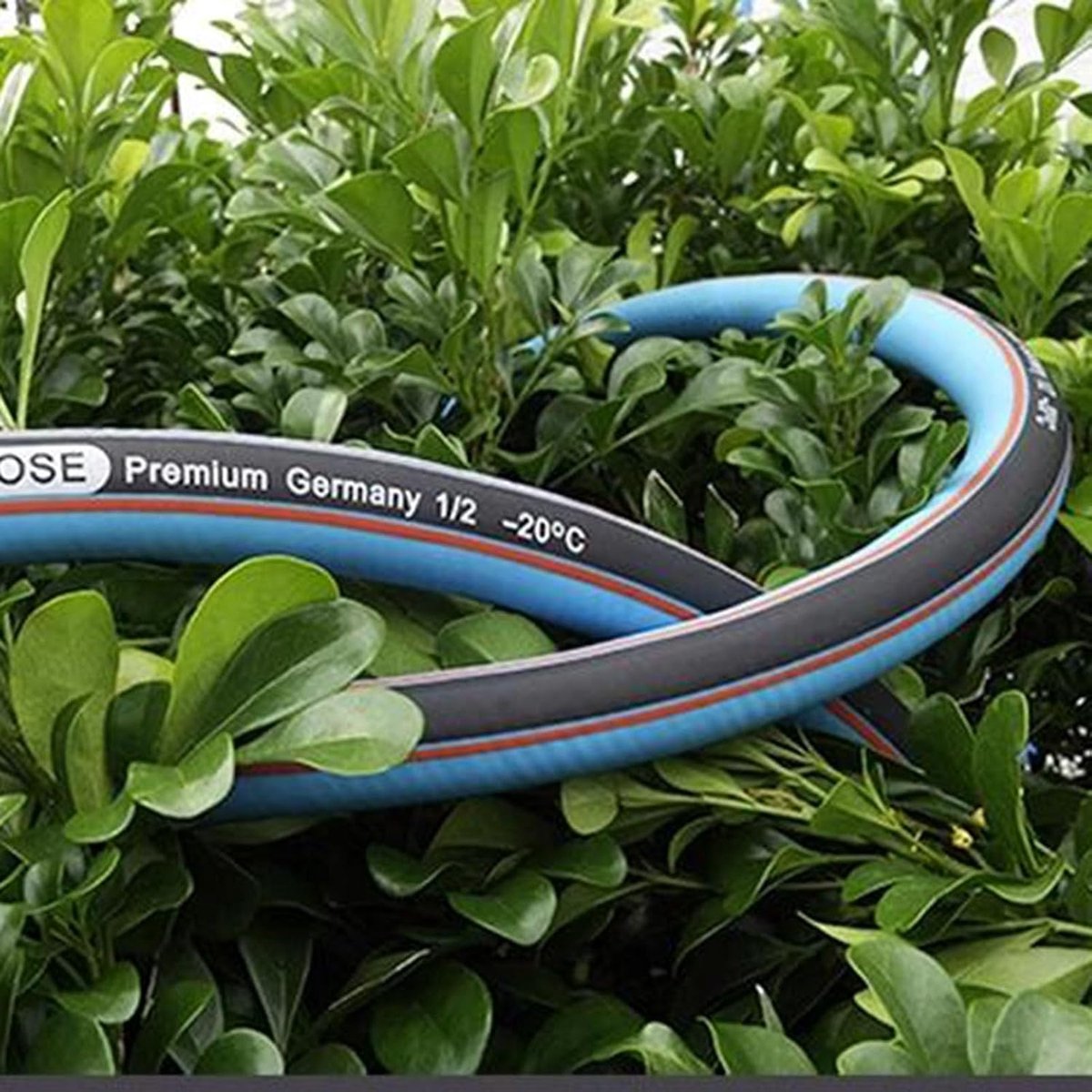 Tuinslang PVC - Waterslang Flexibel - Gazon Besproeien - 3-Laags Versterkt - 45 m - Blauw – foto 3
