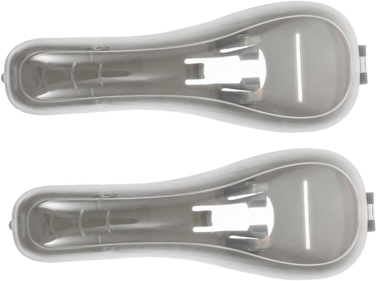 Scheermes Opbergdoos - Scheermes Portemonnee - Reizen - Beschermend en Draagbaar - 16.5 x 6 x 3.5 cm - Grijs