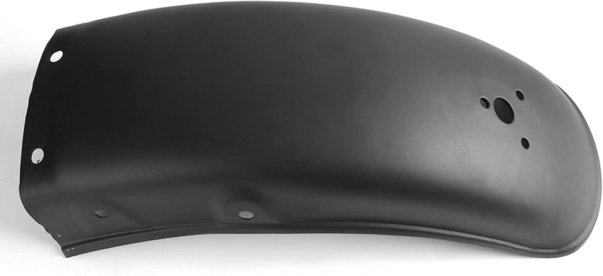 Achterspatlap motorfiets - metalen spatbord - hoge sterkte - duurzame bescherming - ShopVlot