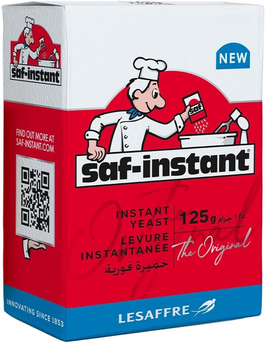 instantgist 125 g - droge gist - voorbakkerij - optimaal rijzen - ShopVlot