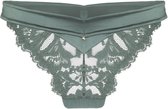 Hunkemöller Grace Highleg String Groen
