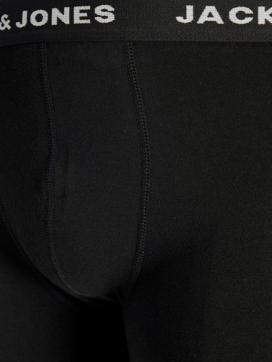 Zwarte trunk met elastische band met JACK & JONES logo.