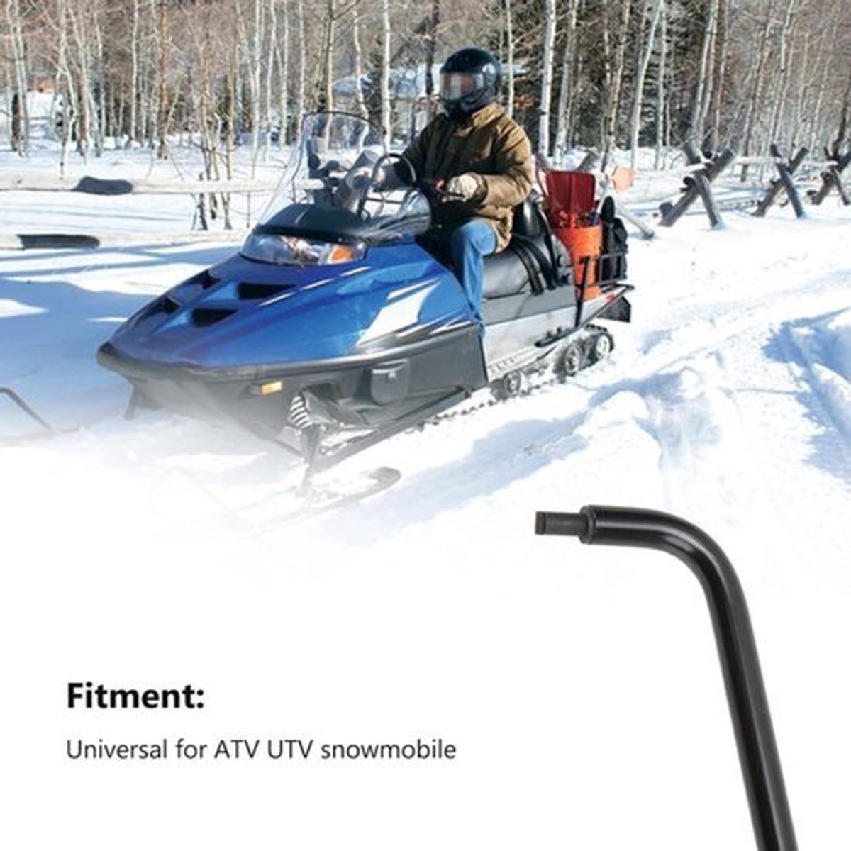 Schroef instelgereedschap 1634 inch carburateur piloot - 110 ° schuine kop metaal universeel instelgereedschap voor ATV UTV snowmobile
