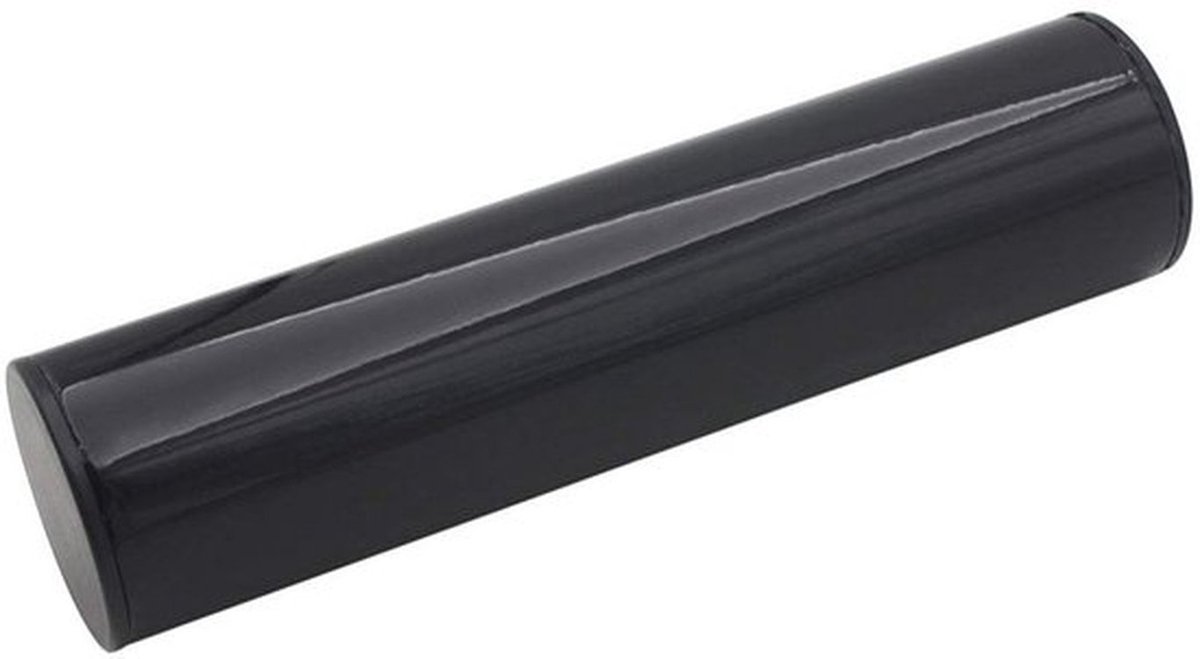 Cilinder Zand Schudder 2 Kleuren Draagbare RVS Zand Schudder Percussie (Zwart)