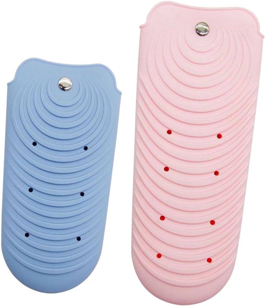 Isolatiekussen Stijltang - Hittebestendige Mat - Haar Styling Beschermen - Siliconen Hittebestendig - 26.5 x 11 cm - Roze