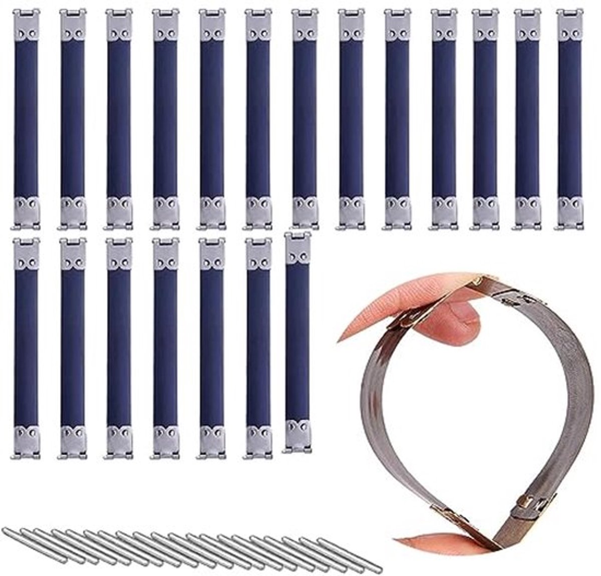 Flexibele Zaksluitingen voor Doe-Het-Zelf Handwerk - 20 Stuks