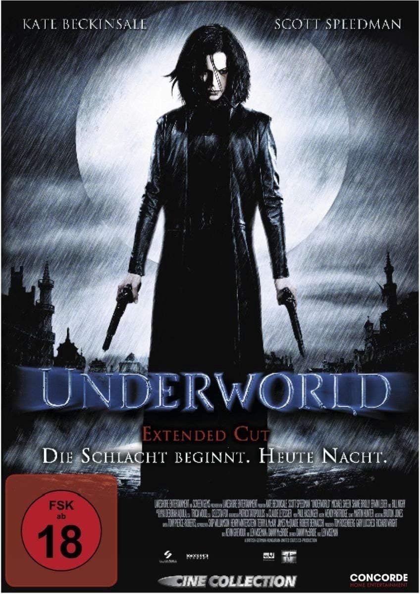 Film Underworld - Extended Cut - Actie-avontuur - Spannende vampierenstrijd - Geniet van de ultieme kijkervaring - ShopVlot
