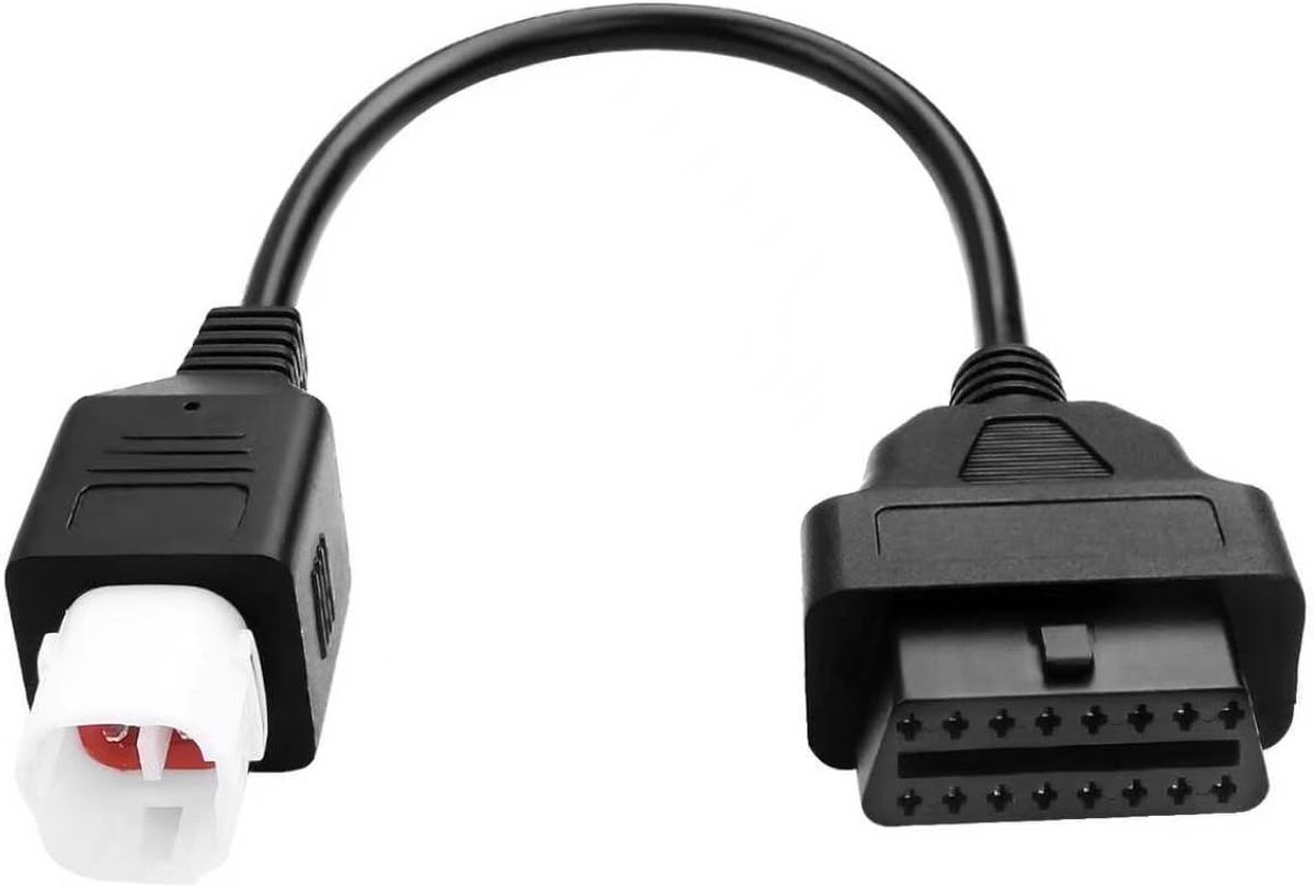 OBD2 Adapter 4 Pin - Compatibel met Motorrijders - Voor Lezen van Foutcodes - Professionele Diagnostiek - ShopVlot