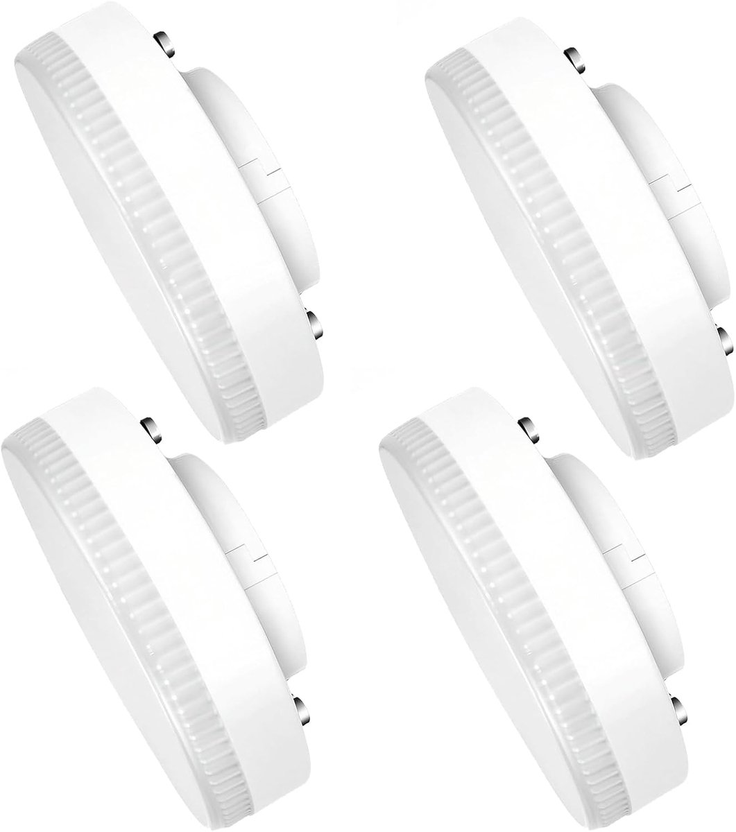 GX53 LED Bulbs, 9 W, Warm White, 3000 K, 800 lm AC 220-240 V, Corresponds to 71 W Halogen, LED Recessed Spotlight for - ShopVlot