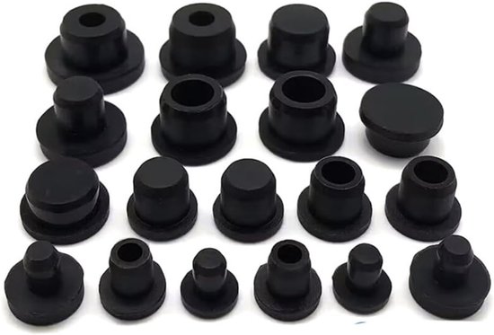 10 mm siliconen stop siliconen stop conische buisstop ronde stop ronde buisdop buis buiten buisafdekking stoelpootdoppen buisafsluitdoppen meubelgatafdekkingen — afbeelding 5