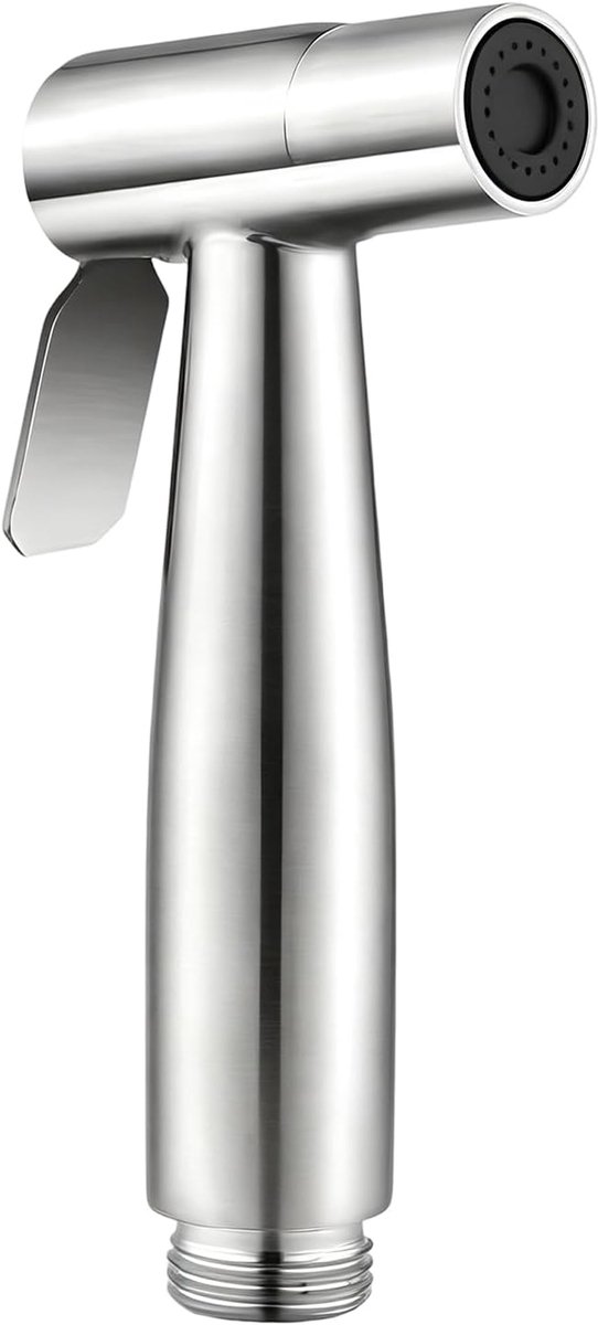 1 stuk bidet handdouche, wc-douchekop van roestvrij staal, handbidetsproeier voor douche, badkamer, hygiëne, toiletpapier, luierreiniging