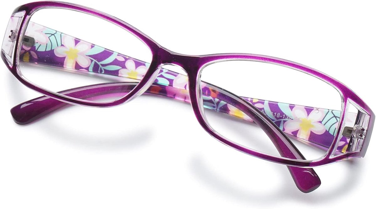 Leesbril voor dames, leeshulp, zichthulp, ooglook, bloemen, kwaliteit, volle randbril, 1,0, 1,25, 1,5, 1,75, 2,0, 2,25, 2,5, 2,75, 3,0, 3,5, 4,0, 4,5, 5,0, 5,5, 6,0