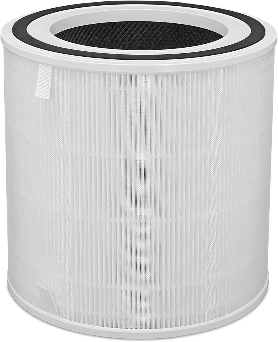 Filter, compatibel met SwitchBot W5302310 luchtreiniger, 3-in-1 filtratie en actieve koolfilter, 1 stuk