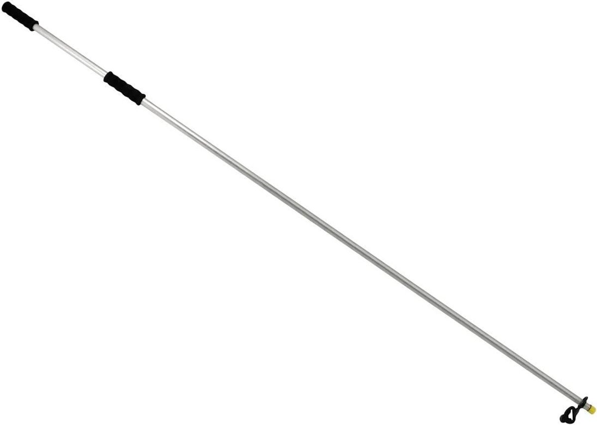 Uitbreiding Aluminium - Verlengstuk Borstel - Auto Wassen - Soft-handgreep - 180 cm - Zwart