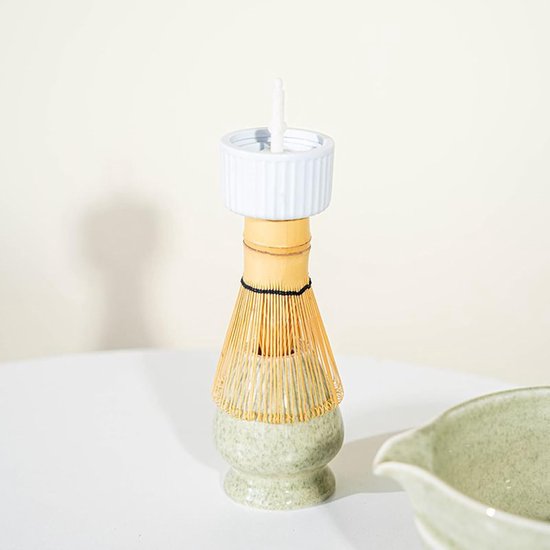 Elektrische Garde - Handmixer Matcha Mixer - Dranken Mixen - Snel en Draadloos - ca. 20.5 cm - Wit — afbeelding 2