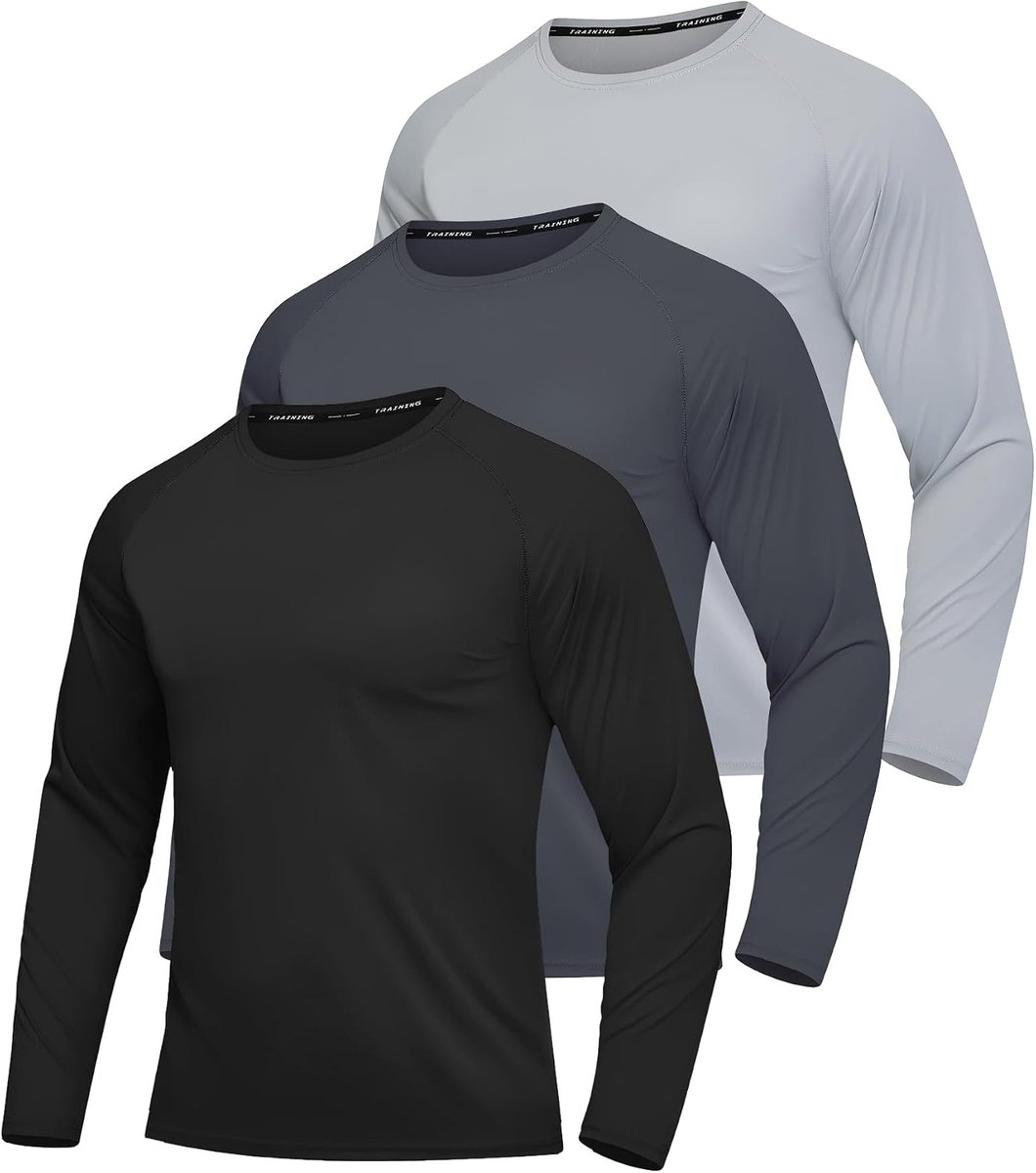 Rash Guard Shirts Lange Mouw UV SPF UPF 50+ Zonbescherming Shirts Zwemmen Shirts Sneldrogende Workout Wandelen