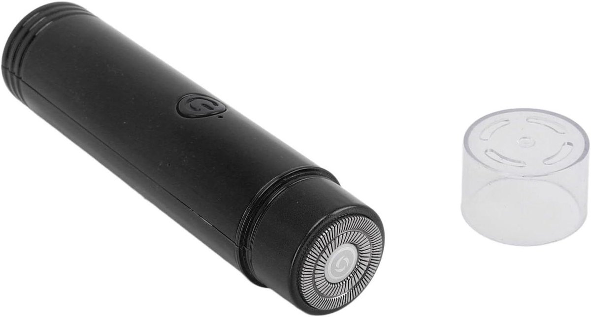 Mini Baardtrimmer - Elektrische Trimmer - Dagelijkse Verzorging - Precisie Trimmerkop - Compact Ontwerp - Zwart